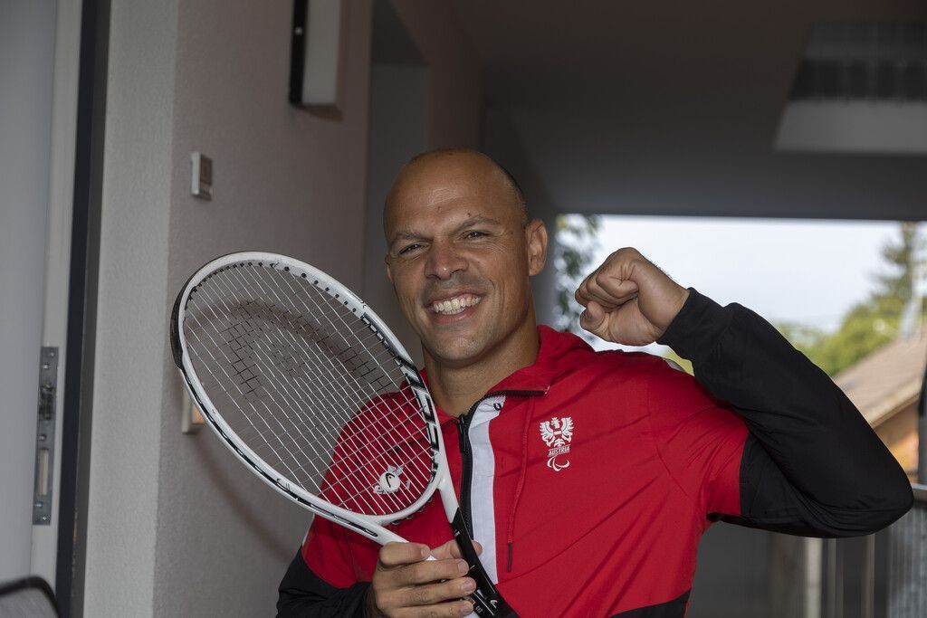 Rollstuhltennisspieler Thomas Flax ist bereit für die Paralympics in Tokio. »C1