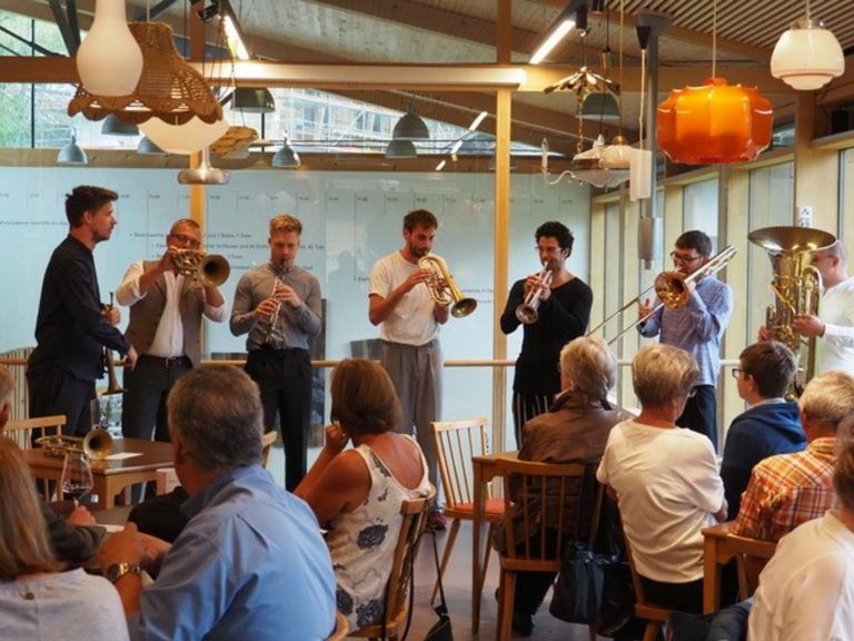 Das Ensemble Federspiel wusste das Publikum zu begeistern. August Bickel