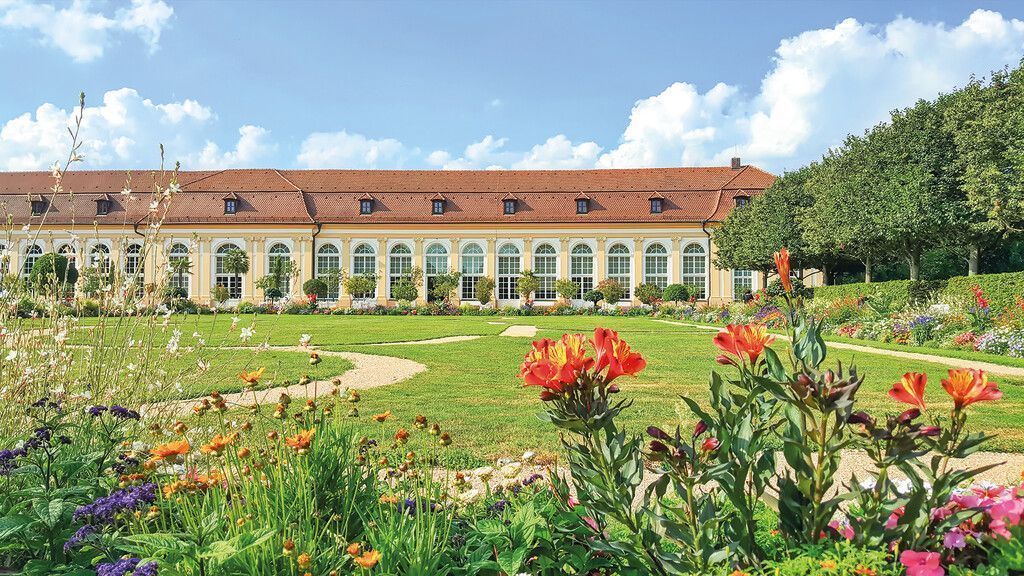 Das Schloss und sein Hofgarten