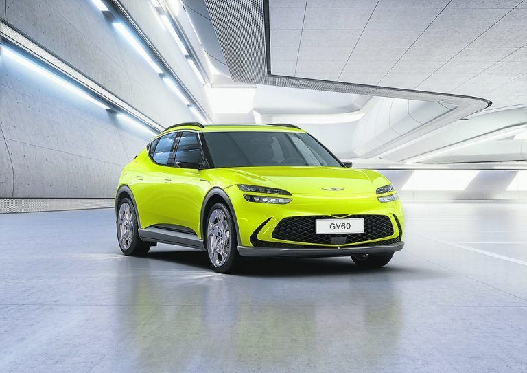 Im kommenden Jahr kommt der GV60 von Genesis auf den Markt.werk