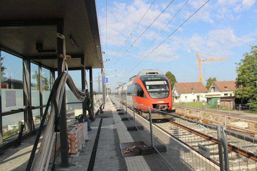 Bahn arbeitet am letzten Lückenschluss in Lauterach