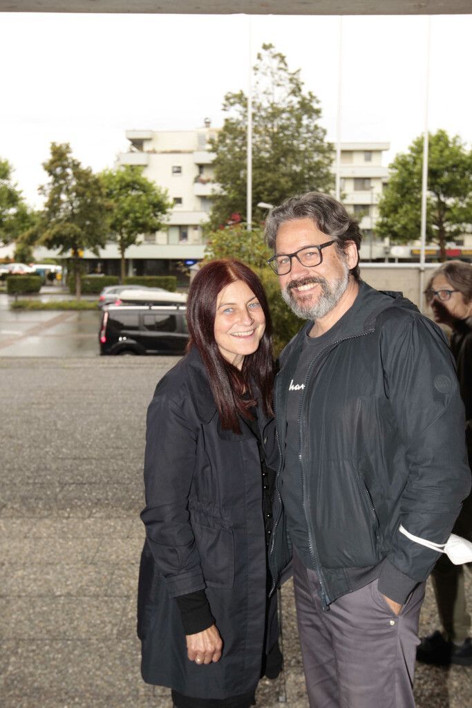 Mary und Tibor Naphegyi ließen sich die Gelegenheit nicht entgehen.