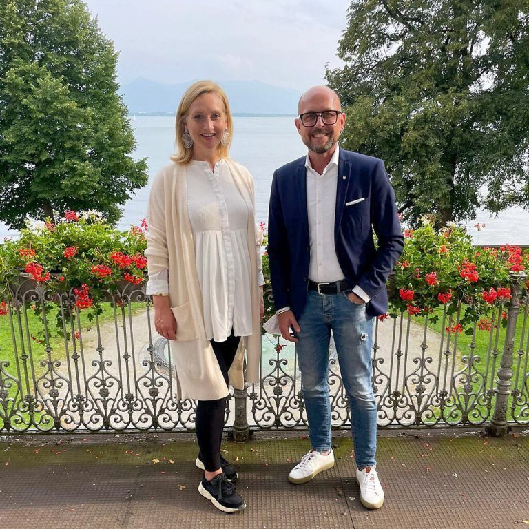 Michael Ritsch zu Gast bei Lindauer Amtskollegin Claudia Alfons.
