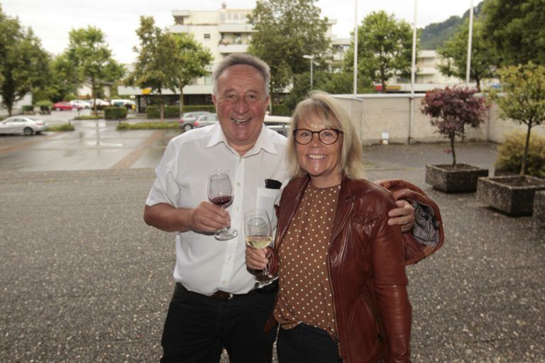 StR. Guntram Rederer und Gattin Barbara waren unter den Gästen.