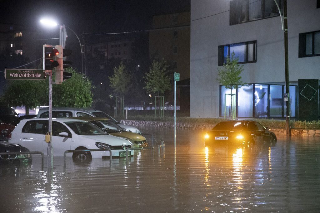 Erneut Unwetter in Teilen Österreichs