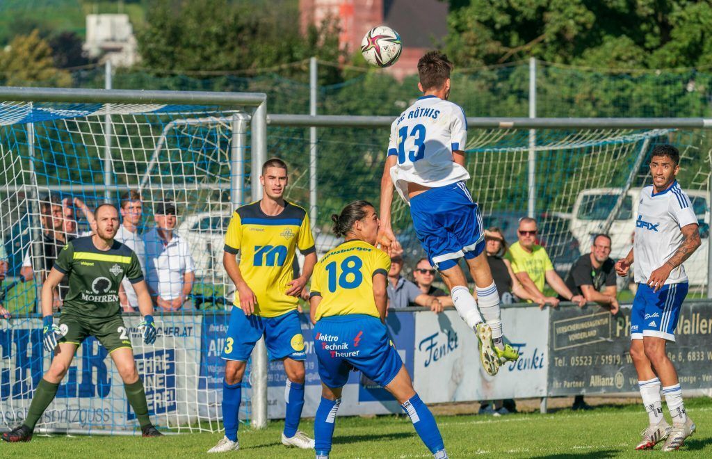 Gala des SC Röthis beim 4:0-Sieg über Wolfurt