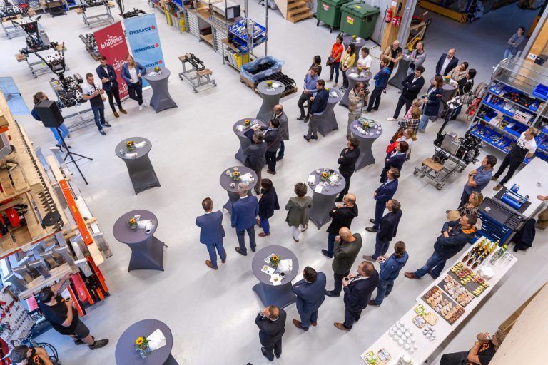 Unternehmerfrühstück in der Firma TerraTec in Bings. <span class="copyright">Stadtmarketing</span>