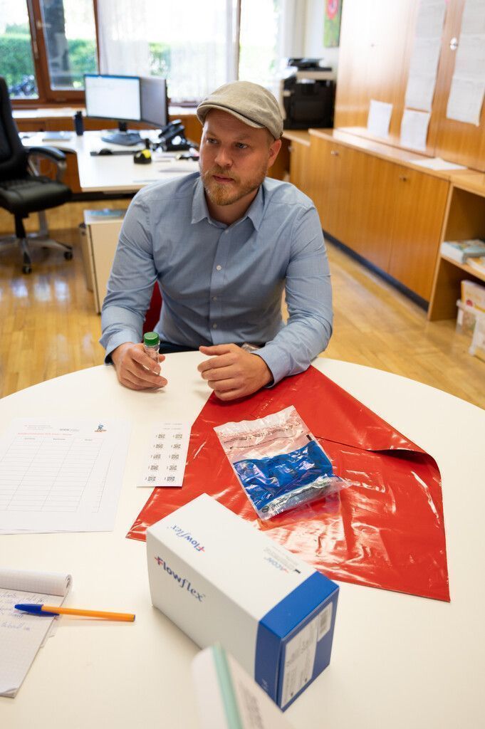 PCR-Tests ab heute in den Schulen