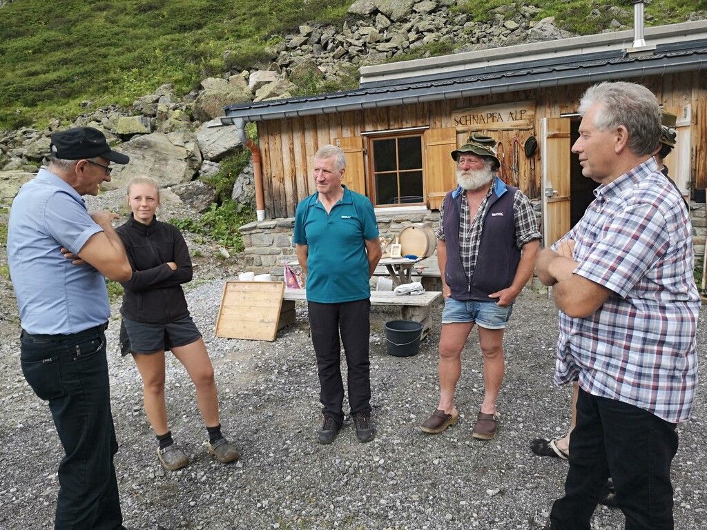 Älpler aus Göfis feiert Abschied von Alpe Jam