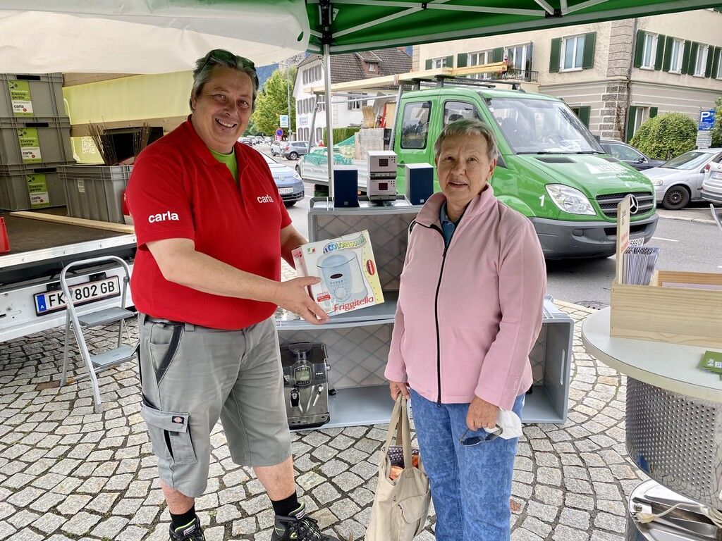 Der Re-Use-Truck kommt wieder nach Bludenz
