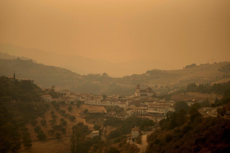 Der Brand habe bisher eine Waldfläche von mehr als 6000 Hektar vernichtet. AFP