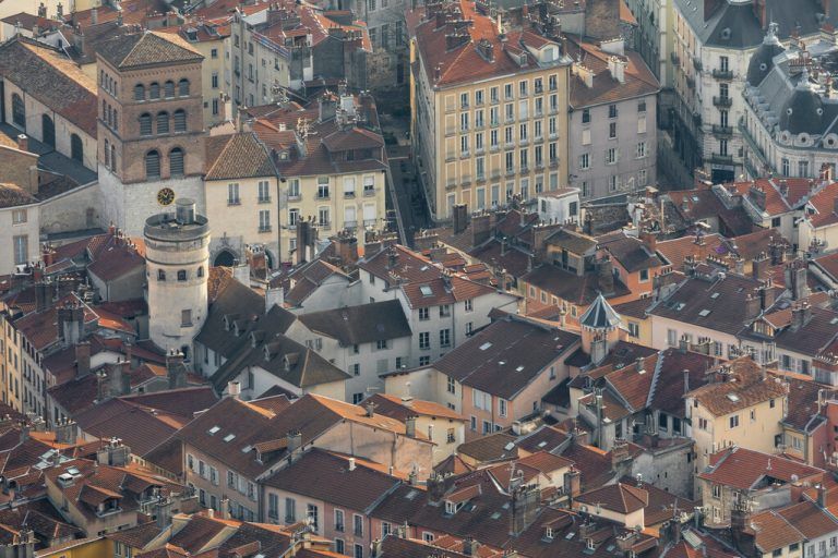 Die Software „Roofpedia“ wertet Dächer aus.Shutterstock