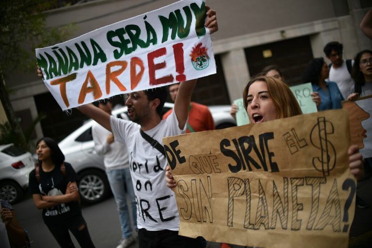 Drei Viertel der Angriffe auf Klimaaktivisten wurden in Lateinamerika registriert. AFP