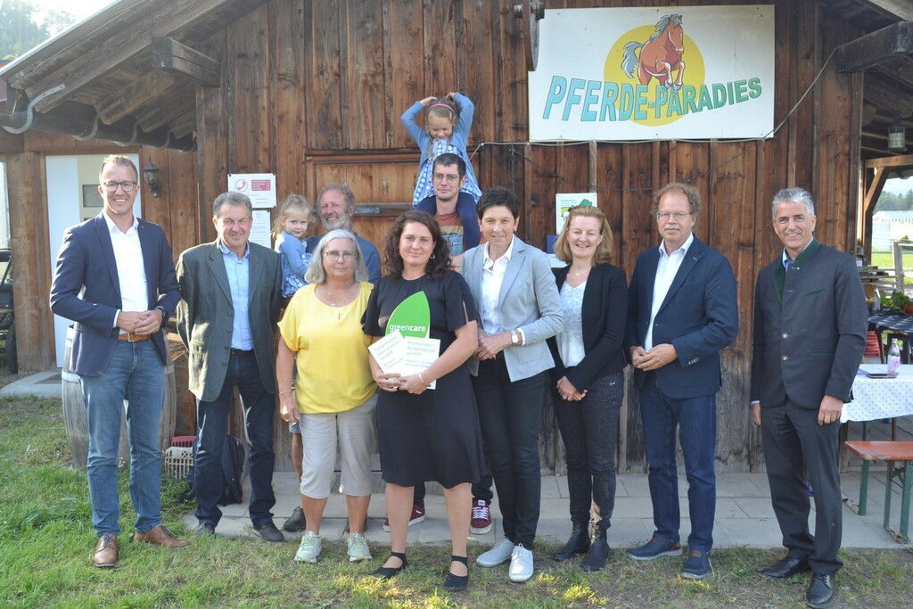 Ein Bauernhof, wo Menschen aufblühen