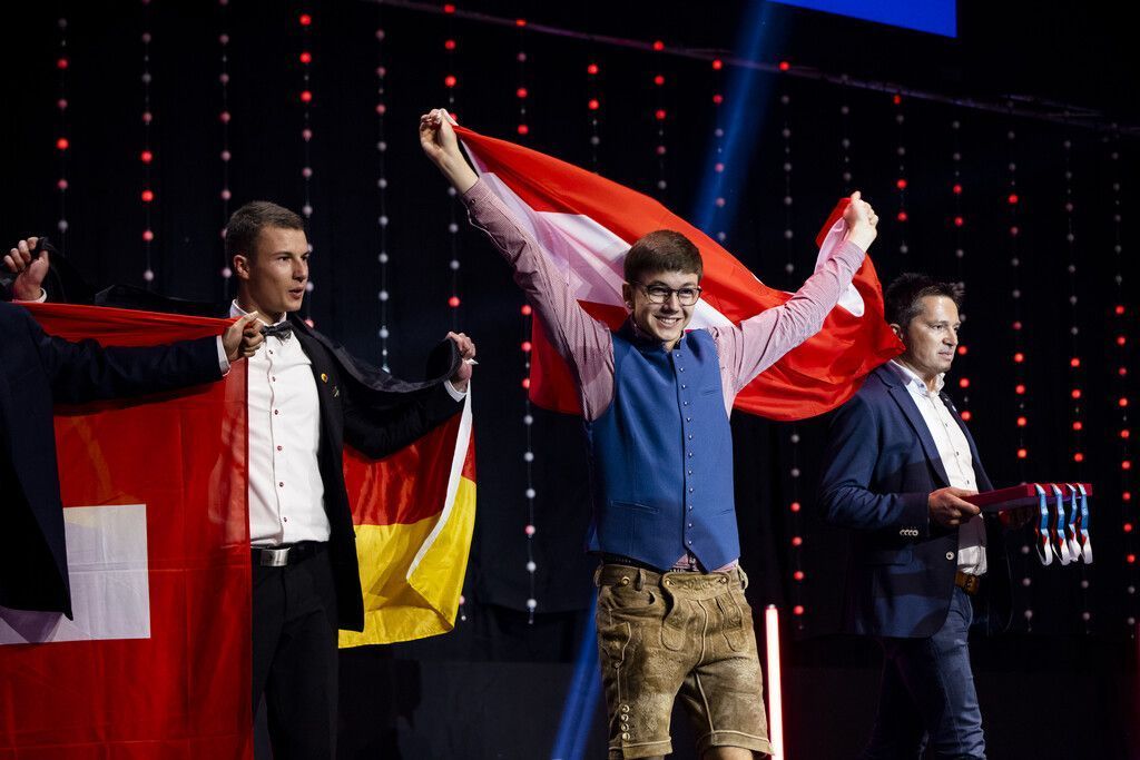Vorarlberg holt bei Berufs-EM sieben Medaillen. Gold ging an Peter Wakonigg. »D1