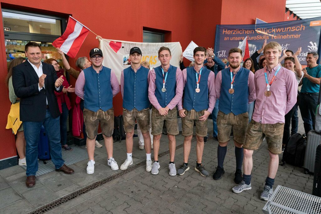 Empfang für die erfolgreichen Fachkräfte