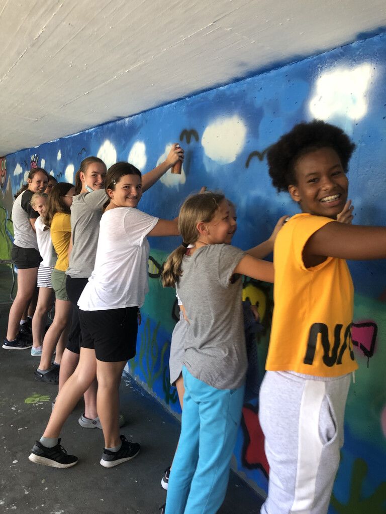 Graffiti macht Schule