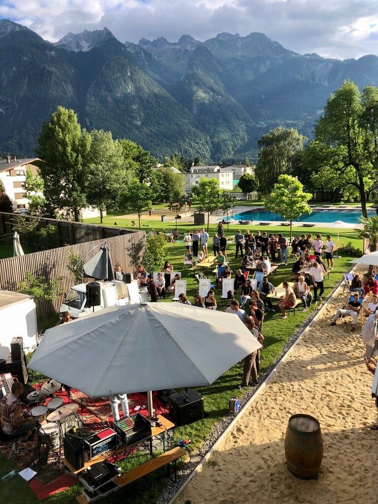 Sommerliche Sounds im Freibad