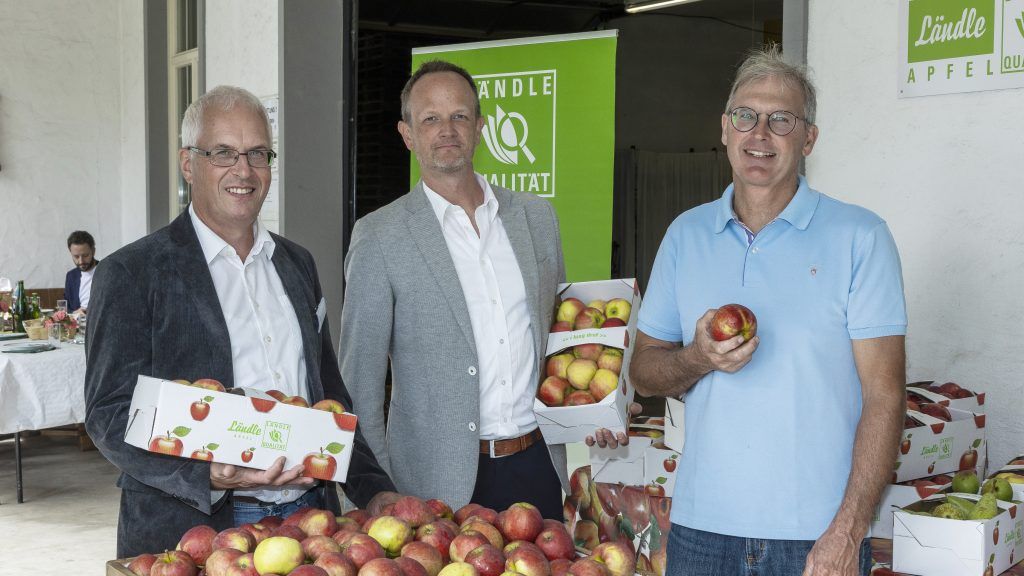 Der Ländle-Apfel ist heuer kleiner, aber g&#8217;schmackig