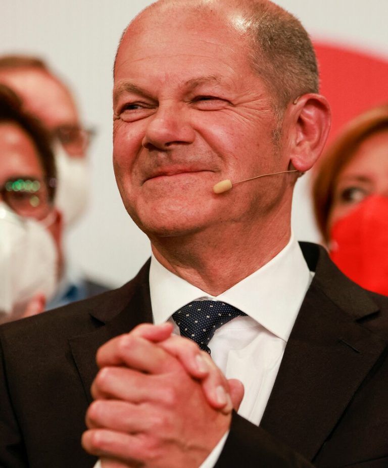 Scholz und Laschet stellten Anspruch auf das Kanzleramt. AFP