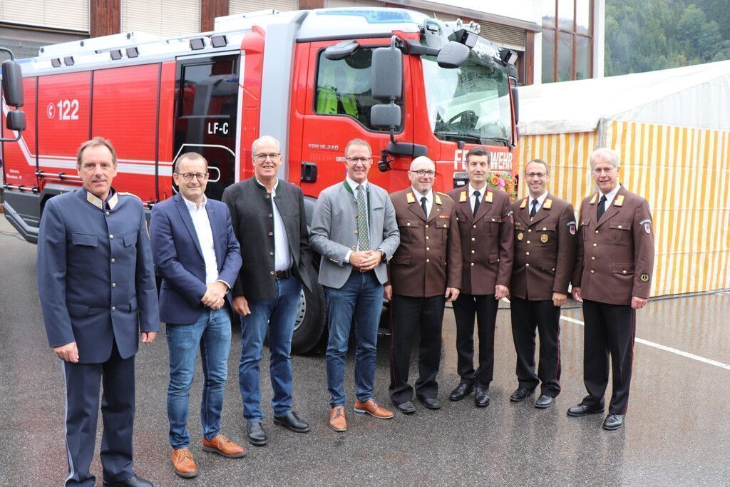 Der ganze Stolz der Klostner Feuerwehr