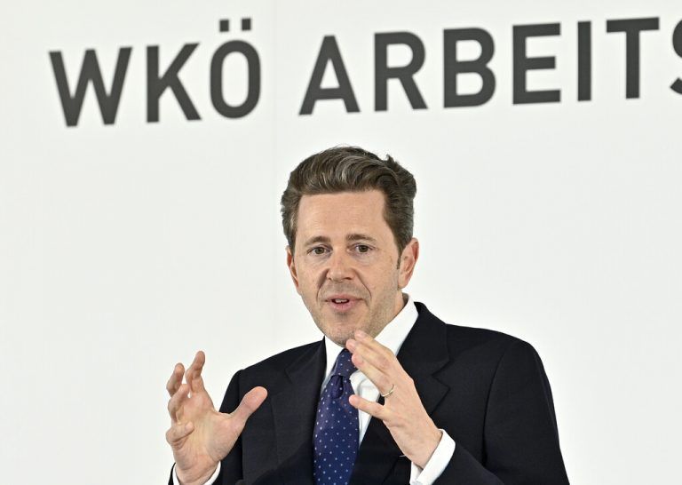 WKÖ-Präsident Harald Mahrer mahnt Steuersenkungen ein.APA