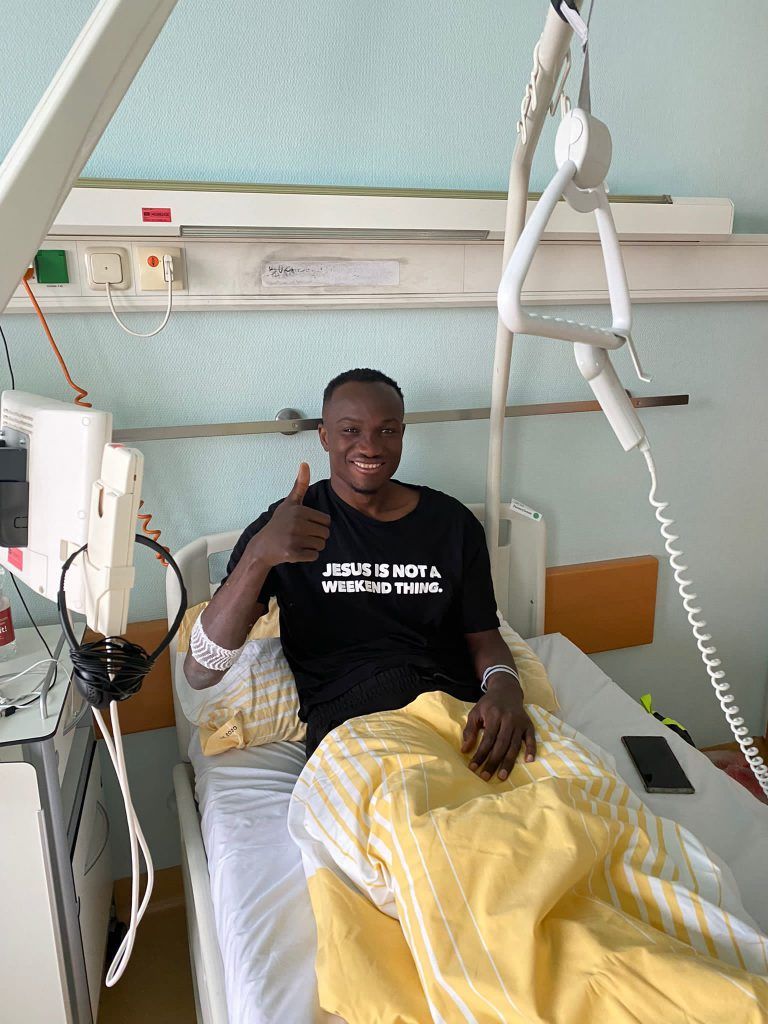 "Dank Gott" kann Dwamena schon wieder lächeln