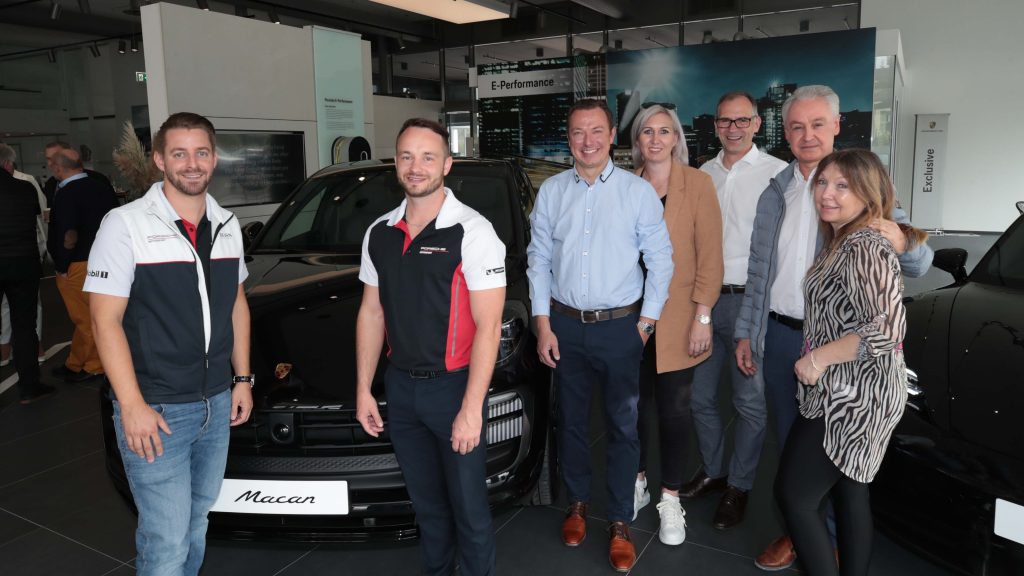 Neuer Porsche Macan im Autohaus Rudi Lins vorgestellt