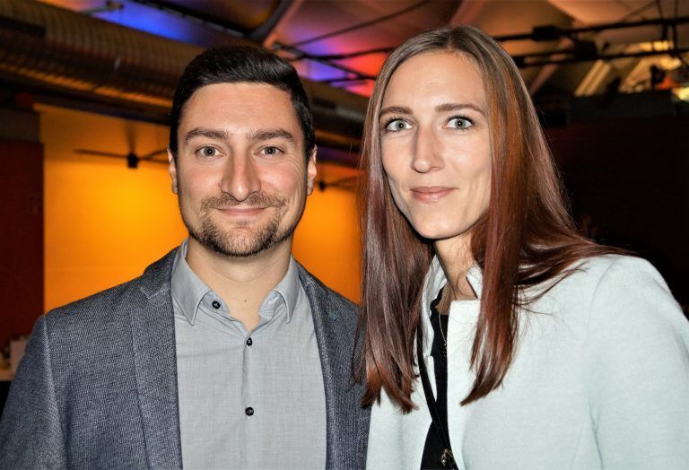 Michael (Leiter Telekom vkw) und Carina Franzelin (Kundenservice vkw).