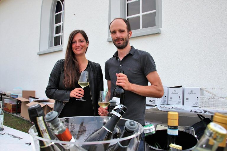 <p class="caption">Auch Carina und Stefan Barbisch feierten mit (Buongustaio).</p><p class="caption"/>