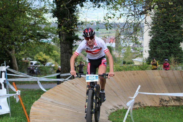 Beim Swiss Bike Cup der Junioren in Schaan belegte der Übersaxner Julius Scherrer den vierten Platz.<span class="copyright">T. Scherrer</span>
