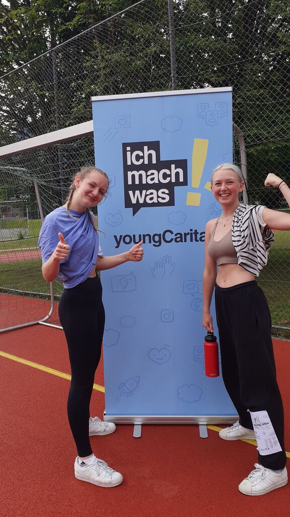 Das LaufWunder im BORG Egg wurde mit der youngCaritas organisiert.