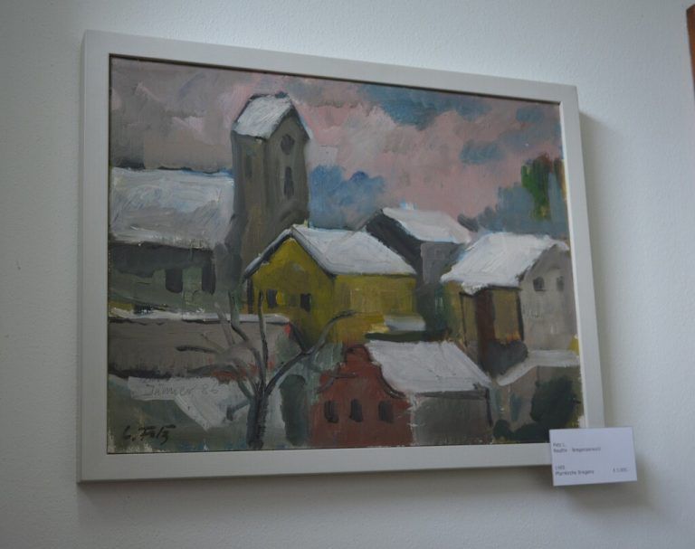 Die Ausstellung soll helfen, die Dachsanierung des Klosters zu finanzieren, denn ein Teil des Verkaufserlöses fließ in den Sanierungstopf.