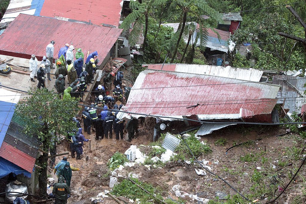Schwerer Tropenstrum forderte Todesopfer auf den Philippinen