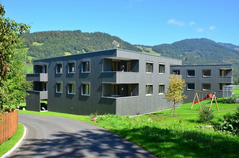 Die Wohnanlage der Alpenländischen in Dafins wurde mit Gold ausgezeichnet. <span class="copyright">Alpenländische</span>