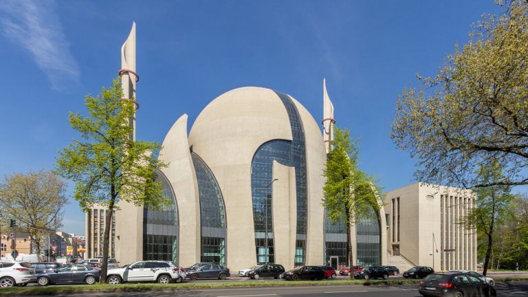Die Zentralmoschee in der alten Domstadt Köln. WM/Spekking