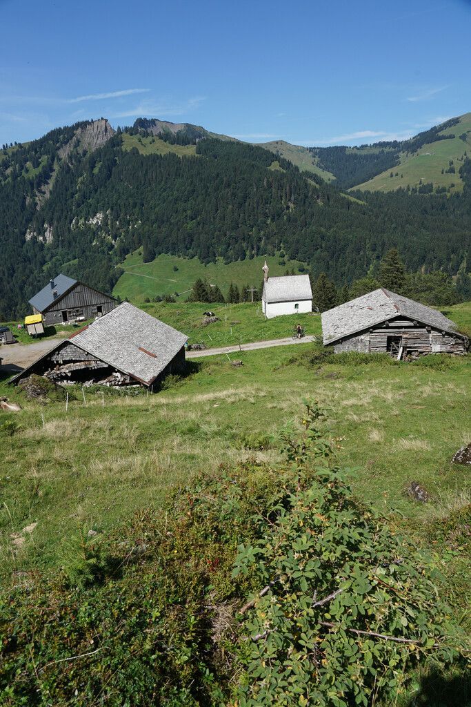 Alp-Ensemble im  Mellental könnte noch stehen. »A6