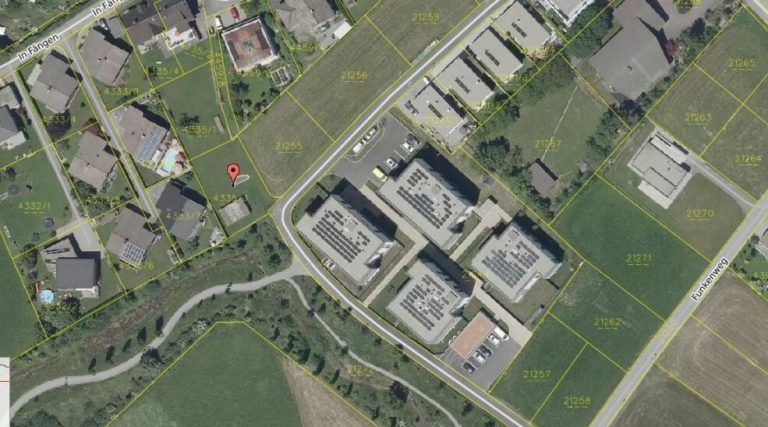 Grundstück in Dornbirn um 425.000 Euro verkauft
