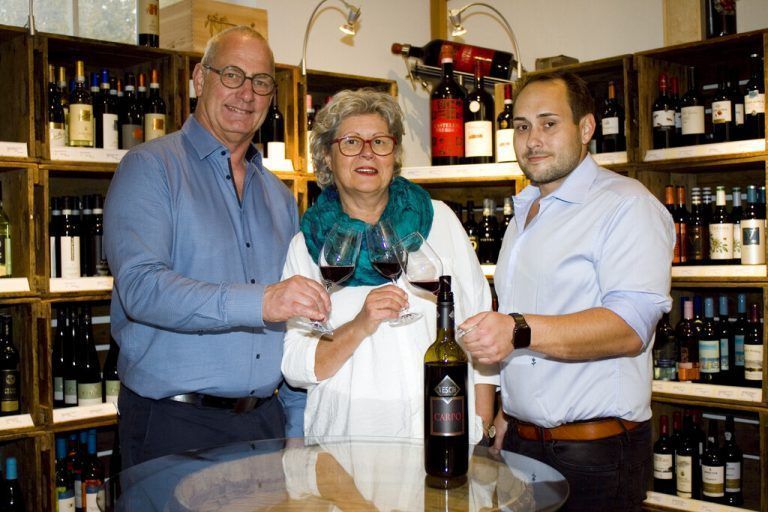 HerbstWeinkost bei Johannes und Ruth Hengl sowie Simon Bertsch. Franc