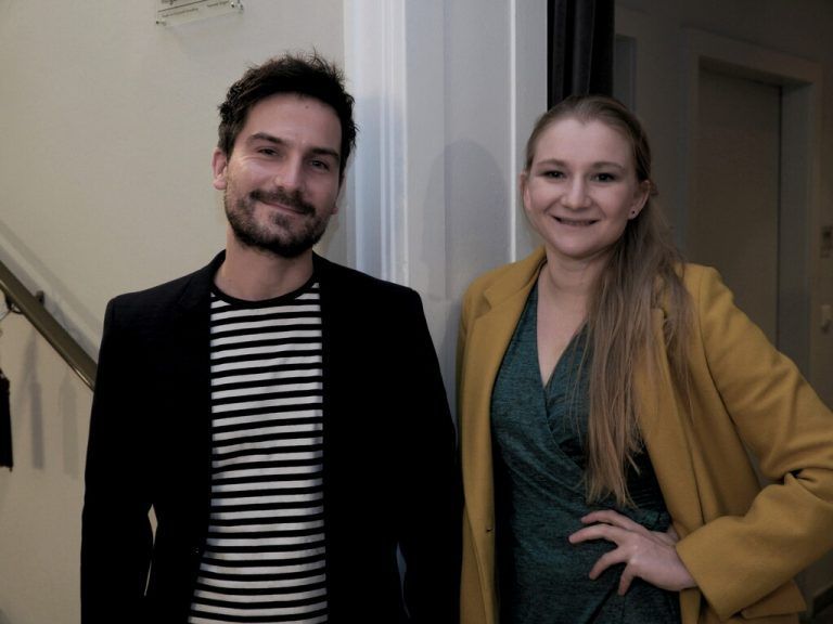 Im Publikum: Benjamin Dembeck und Vivienne Causemann.