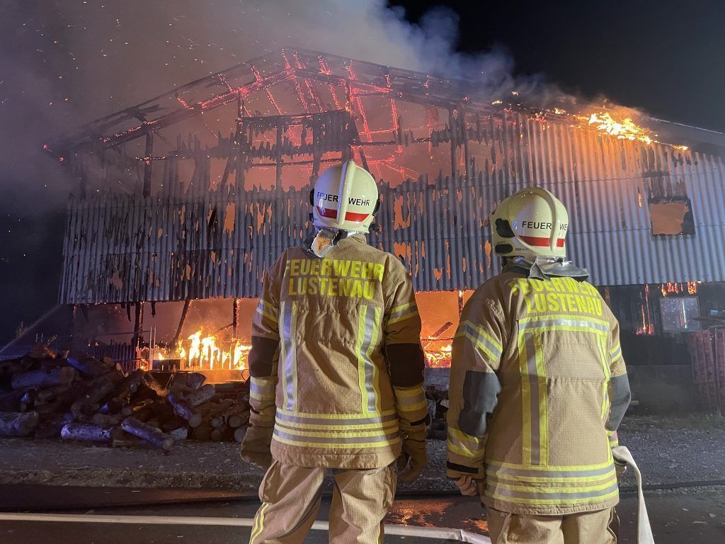 Deshalb kam es zum Vollbrand in Lustenau