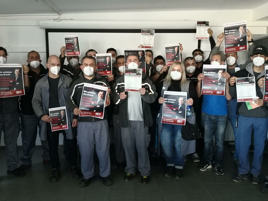 Gewerkschaften zum Streik bereit