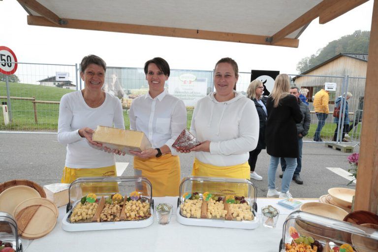Ingrid Schwärzler, Cornelia Fuchs und Melanie Wohlgenannt.