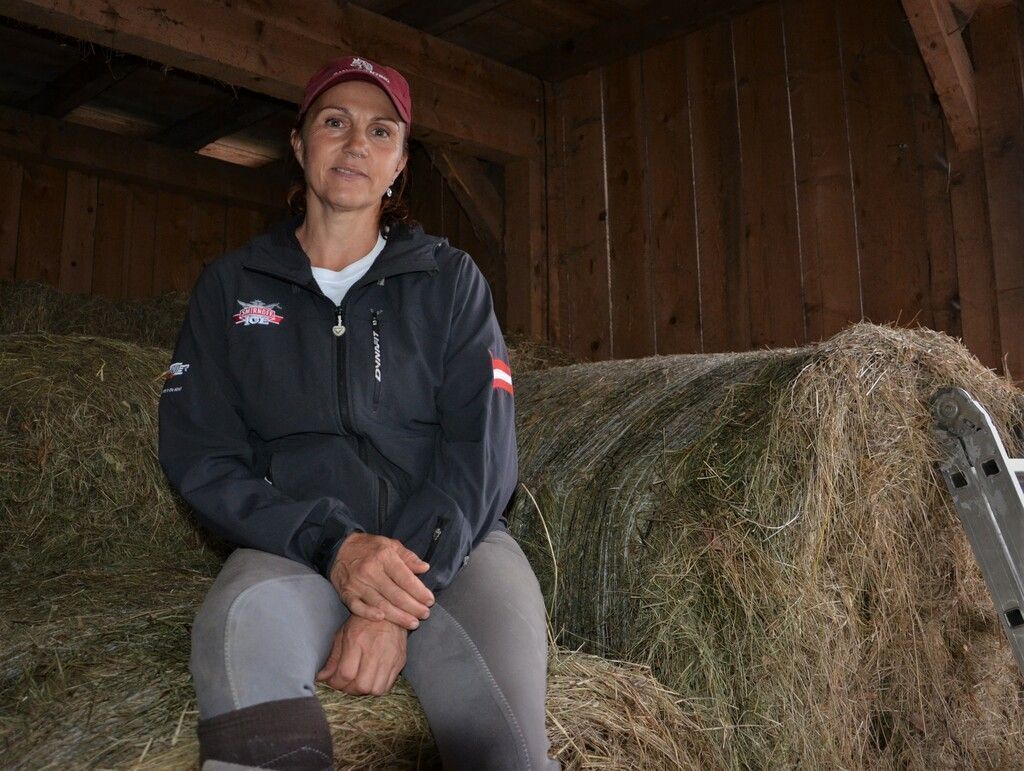 Die Pferde-Ranch ist ihre Welt