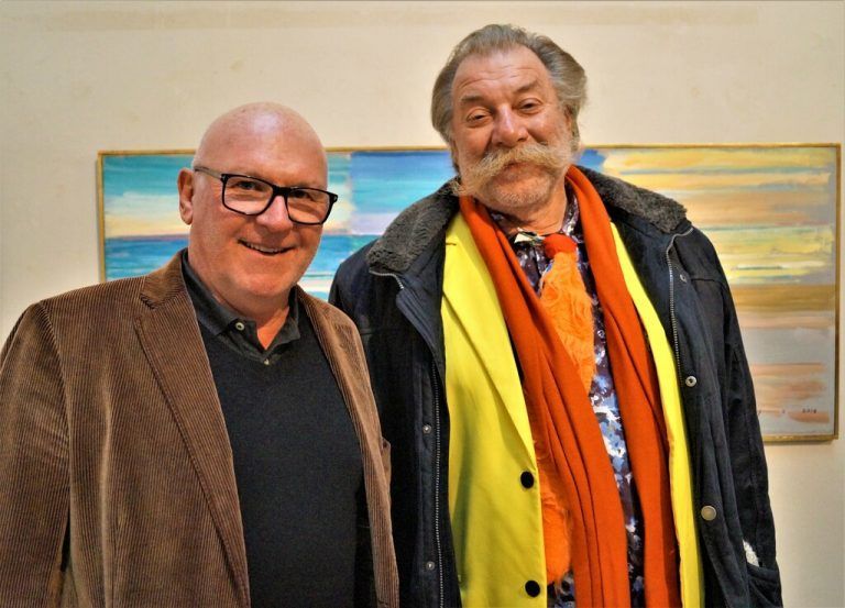 Roland Jörg und Willi Meusburger waren beeindruckt.<span class="copyright">yas/4</span>
