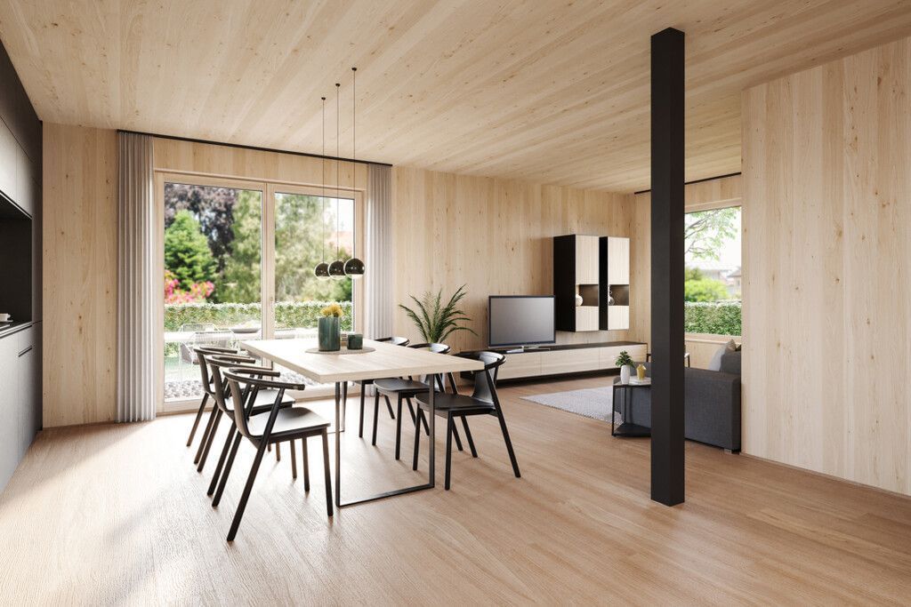 Massiv auf Holz gebaut