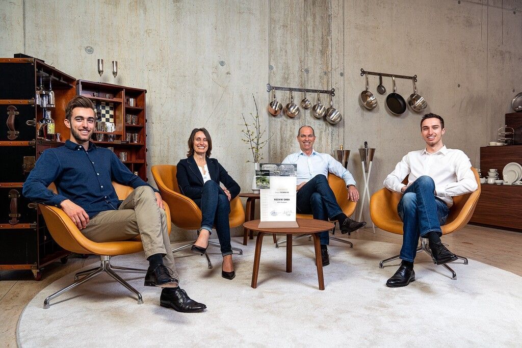 Möbel- und Design-Spezialisten Rochini und Inhaus ausgezeichnet