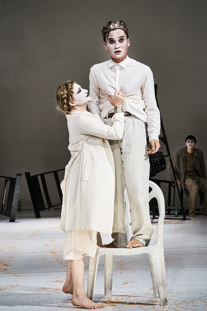 Vivienne Causemann und David Kopp überzeugen mit ihrem Schauspieltalent am Vorarlberger Landestheater.
vlt/A. Köhler