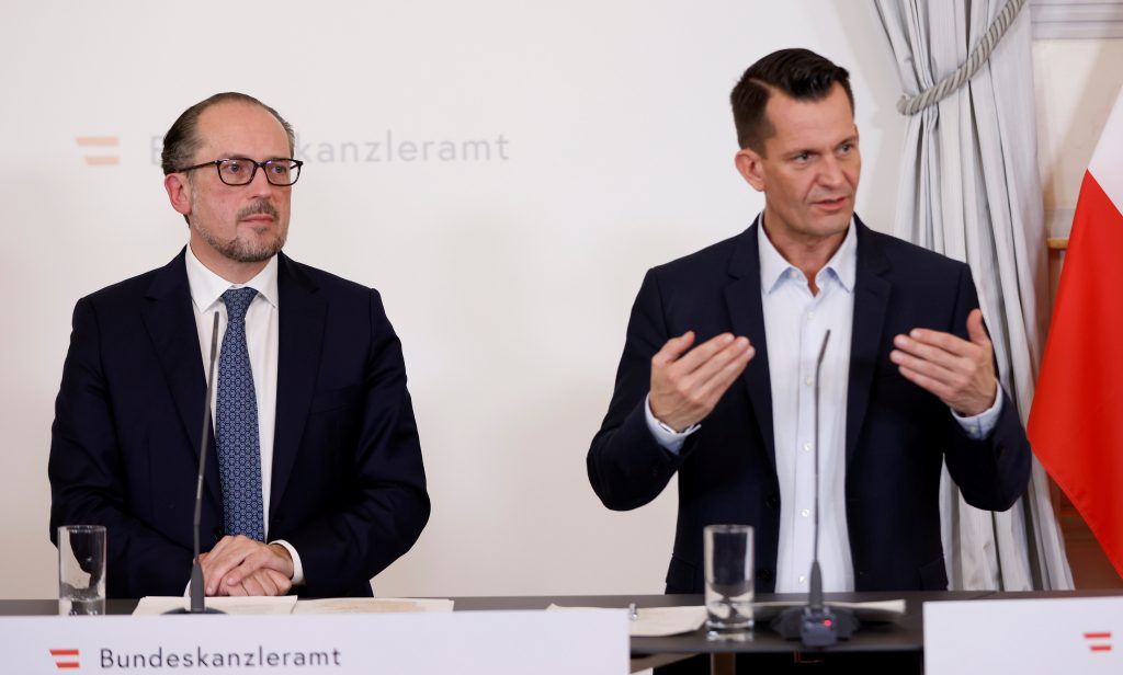 Schallenberg und Mückstein entschuldigen sich
