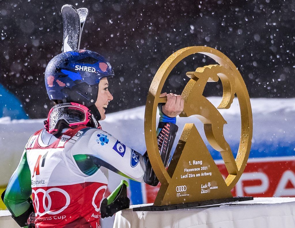 Schneetreiben, Erkältung - zu viel für Katharina Liensberger